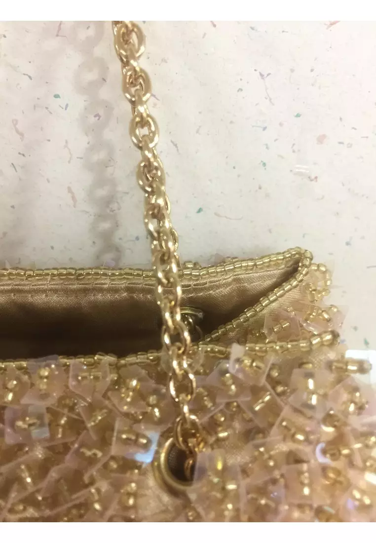 華麗閃亮釘珠手袋