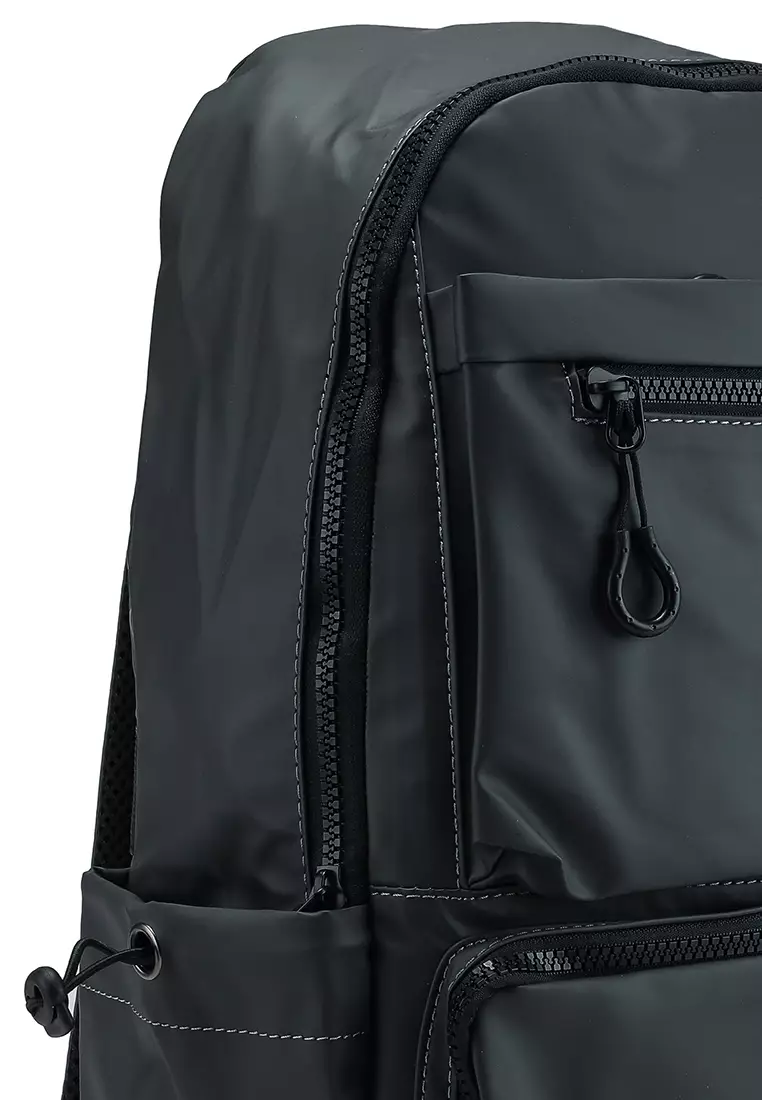 Buy Bagstation PU Coated Fabric Backpack 2026 Online | ZALORA