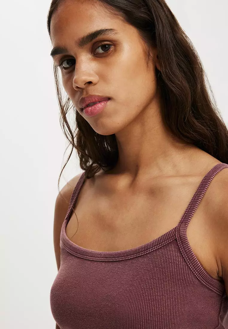 Goldie Rib Scoop Cami