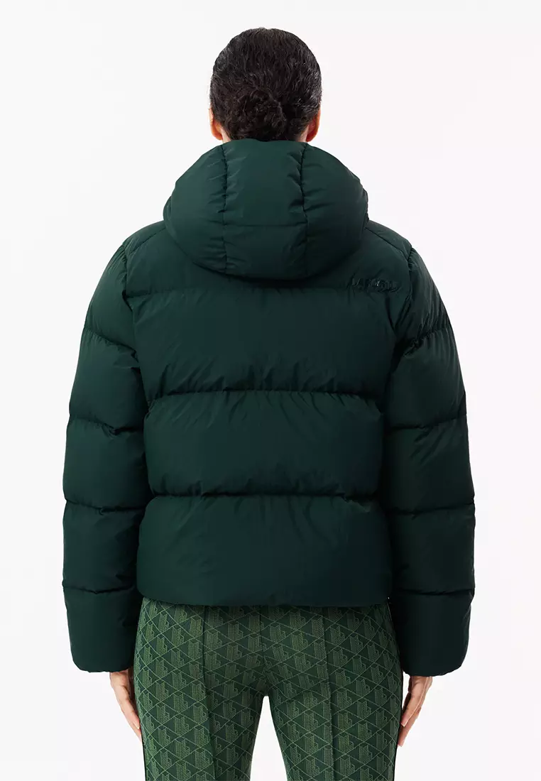 Padded Down Logo Jacket with Hood