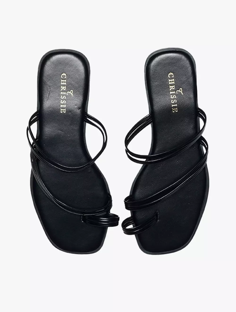 Payless Chrissie Womens Nolla Toe Sandals - Black_05