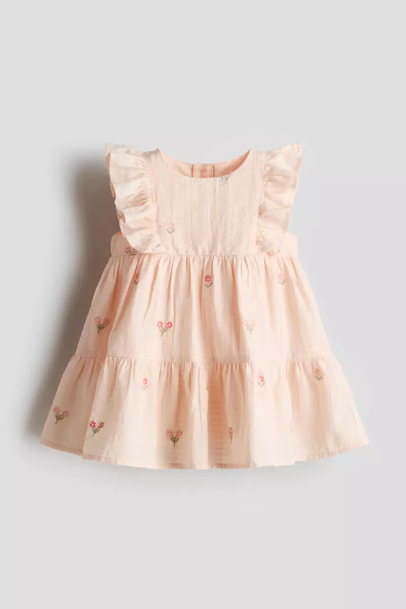 Buy H&M Embroidery-detail cotton dress 2026 Online | ZALORA Philippines