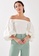 Love, Bonito white Jace Off Shoulder Puff Sleeve Blouse 99589AA33C9EF8GS_2