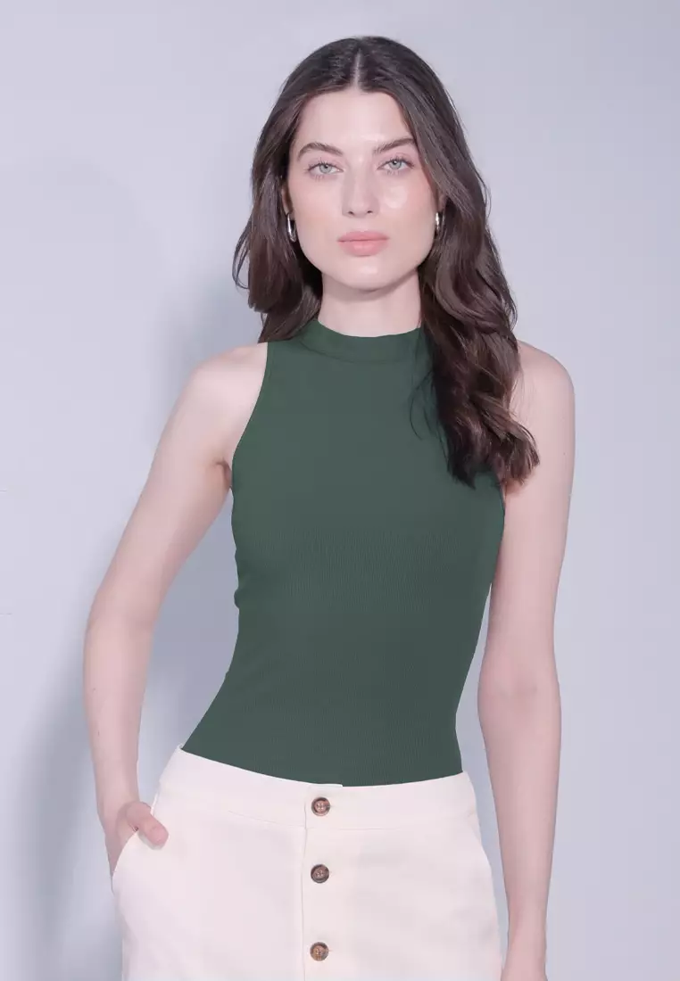 Dame Sleeveless Bodysuit Top