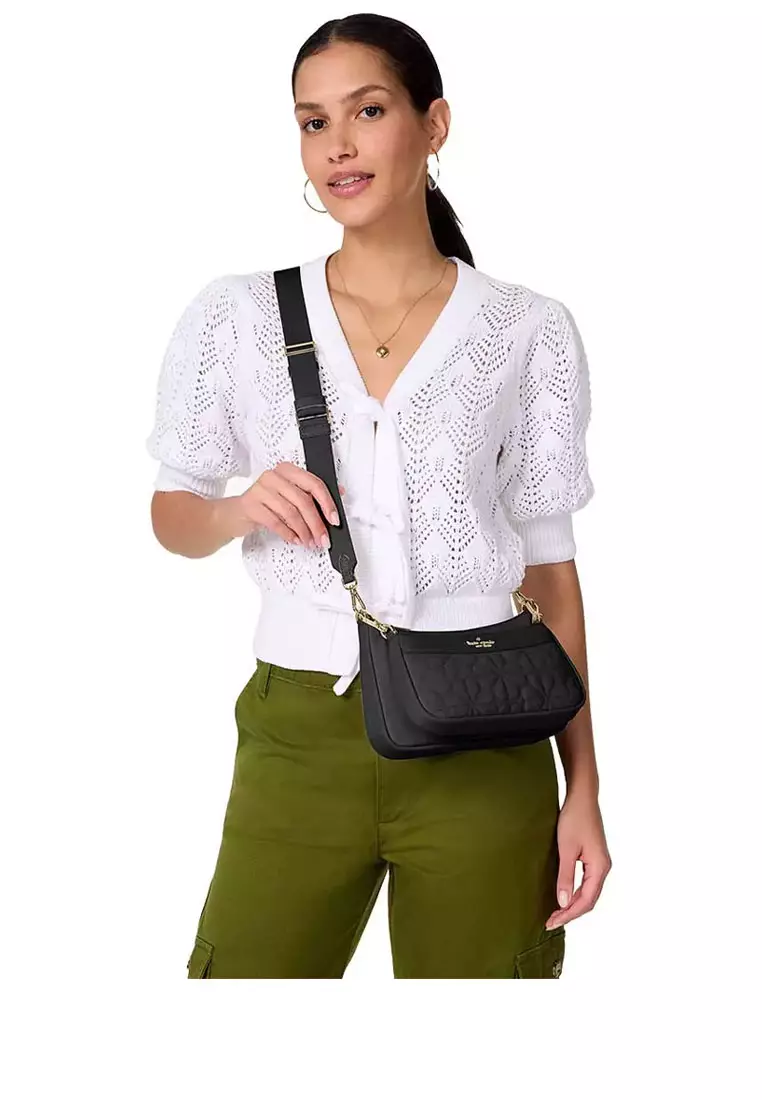 Buy Kate Spade Duet Spade Flower Quilted Nylon Crossbody