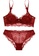 W.Excellence red Premium Red Lace Lingerie Set (Bra and Underwear) 6E087USBFBEB9EGS_1