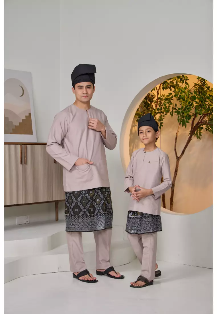 Baju Melayu Moden Teluk Belanga For Kids