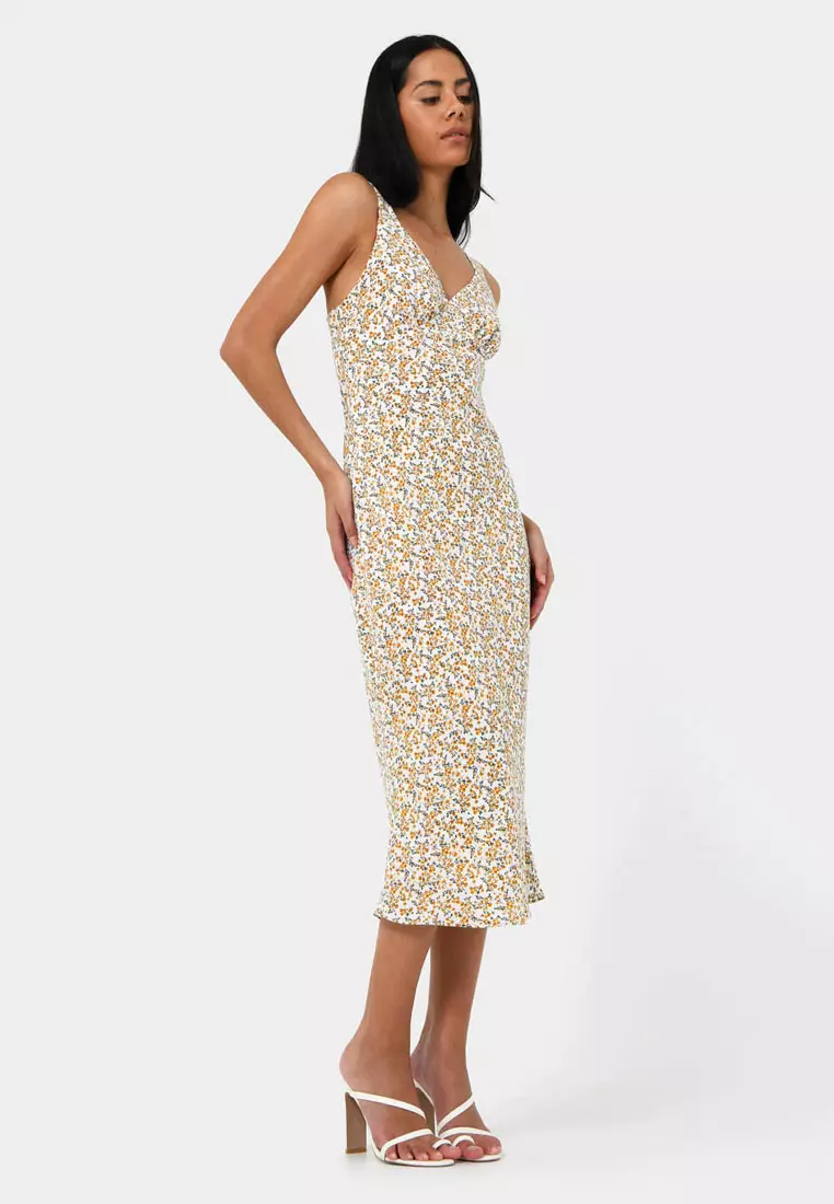 Roxanne Floral V-Neck Dress