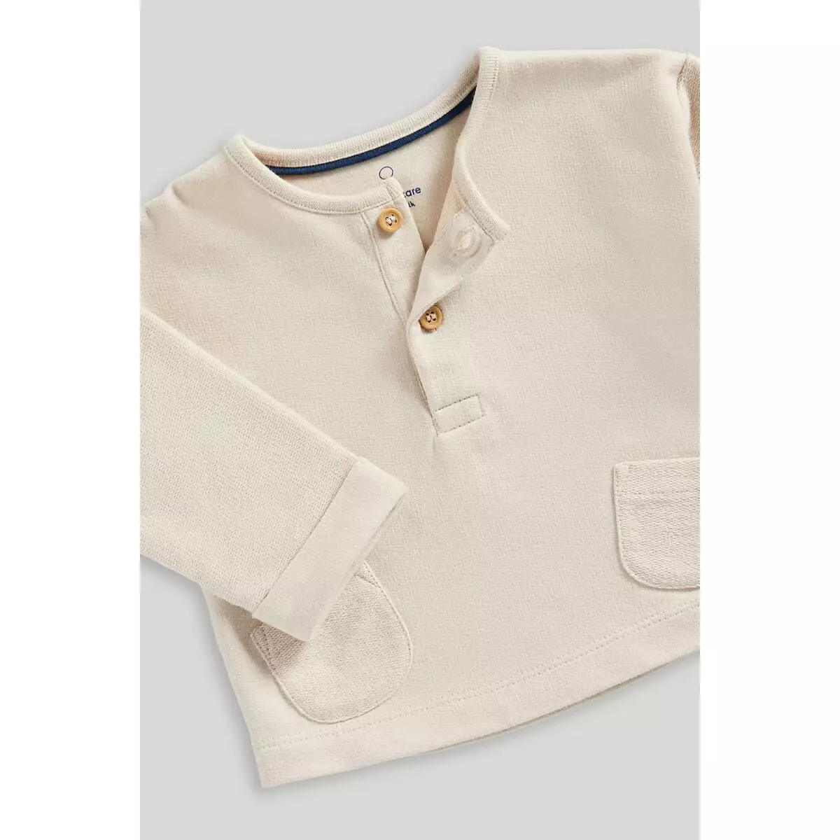 Mothercare My First Sweat Top and Jogger Set - Set Baju Bayi Laki-laki (Krem)