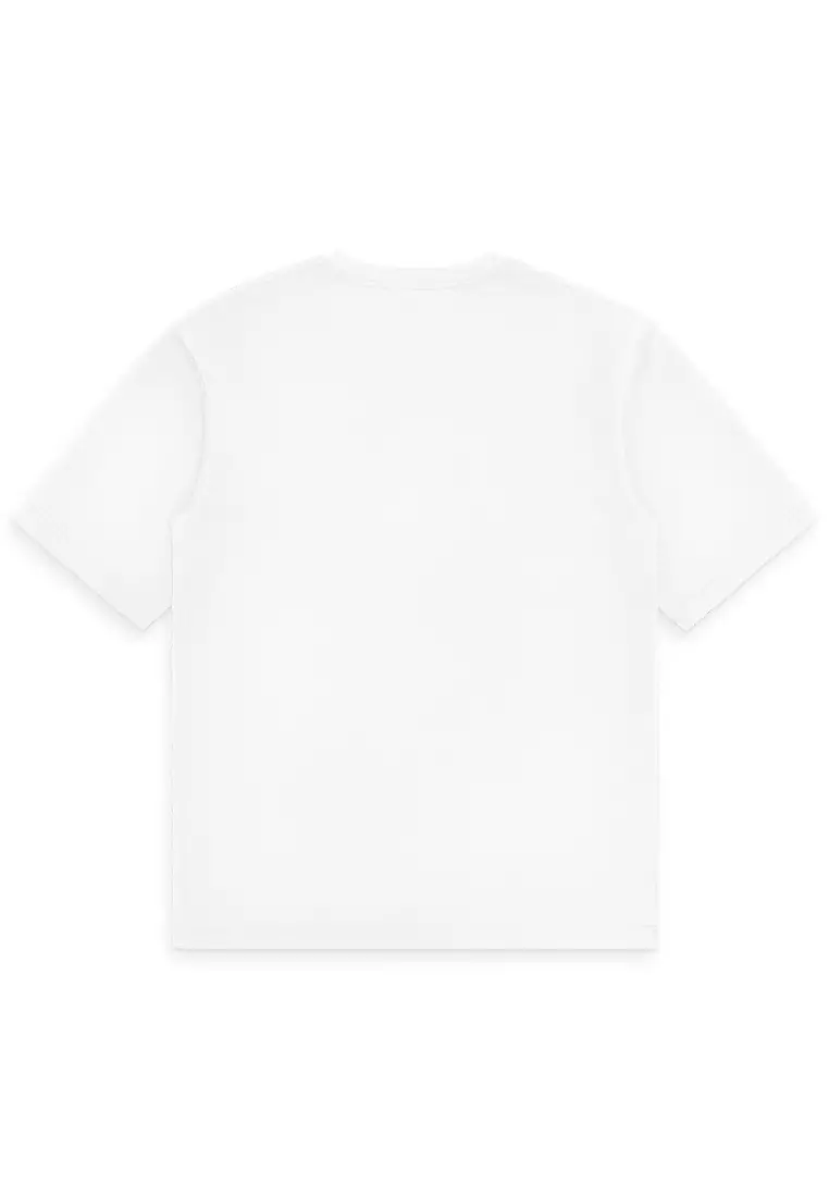 DRUM Select Basic Oversized Tee- White