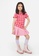 Gen Woo pink Checkerboard Rib T-shirt 500D3KA40135C2GS_1