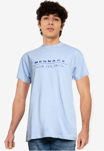 Mennace blue Club Est T-shirt 0060FAA1012685GS_1