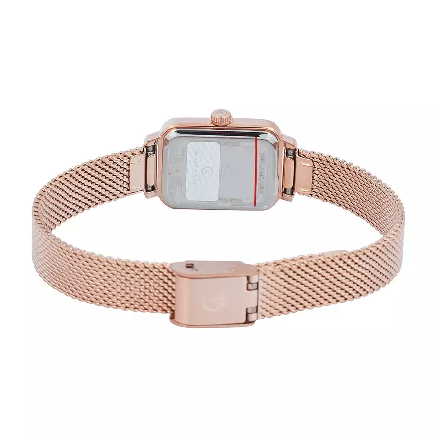 Alexandre Christie 2B51 Rantai Pasir Rosegold Blue Cewek