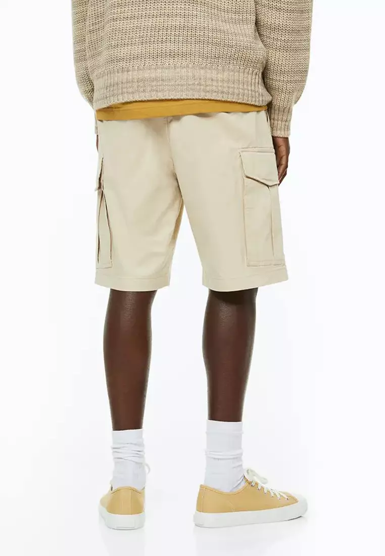 Mens beige cargo deals shorts