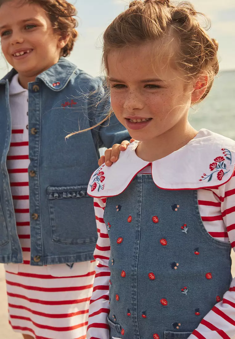 Denim Overall Dress