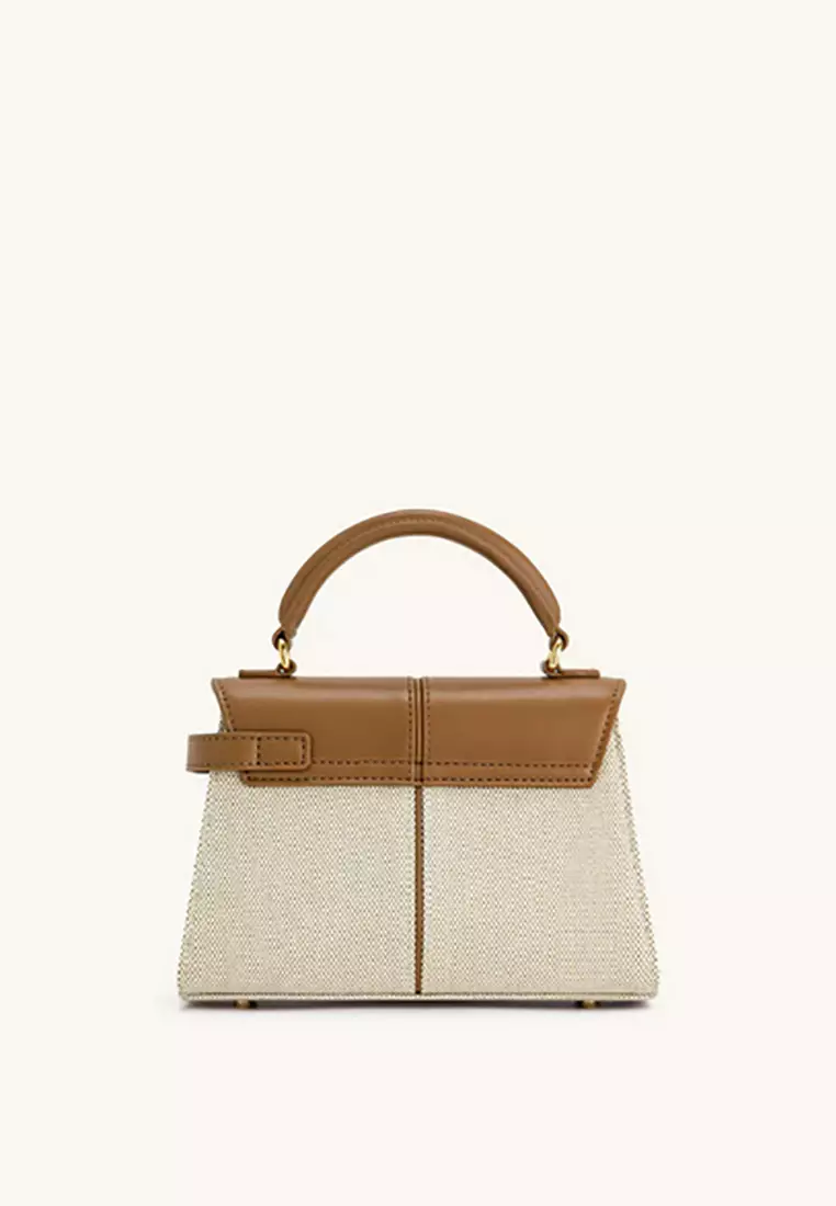 Elise Top Handle Bag - Canvas