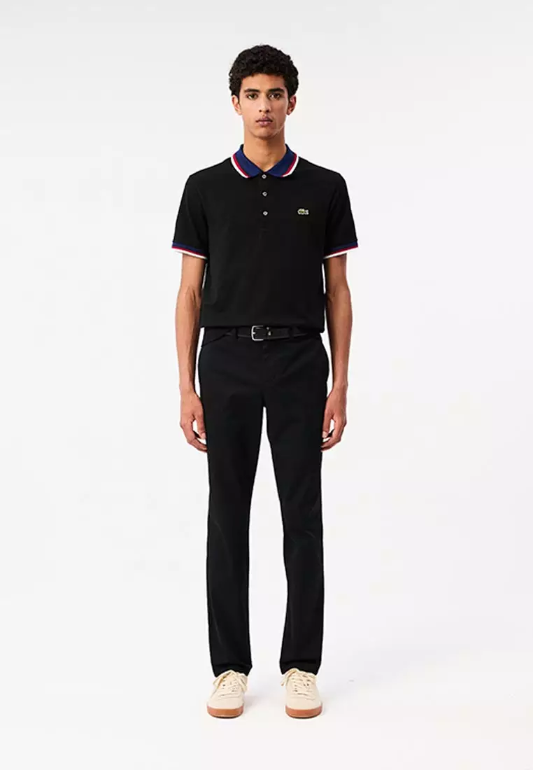 Slim Fit Stretch Cotton Pants