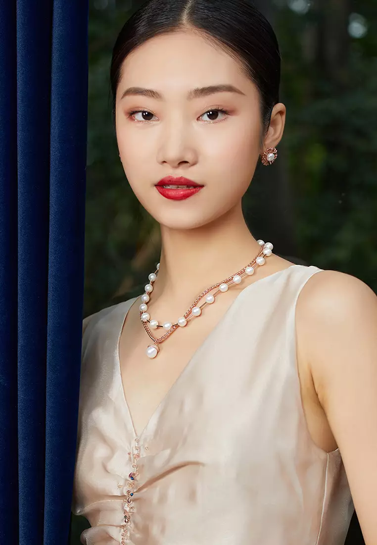 Asian pearl store necklace