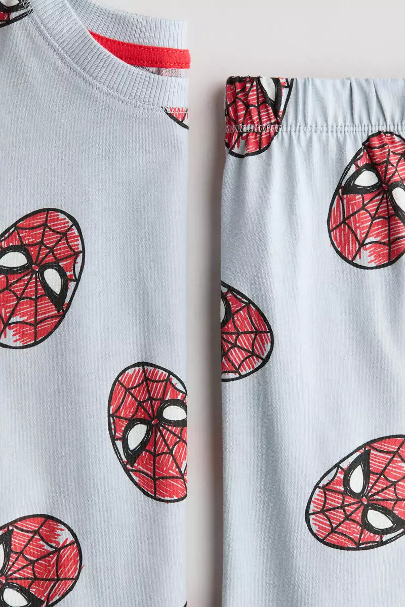 Printed cotton pyjamas