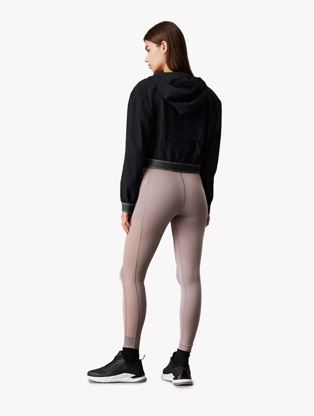 Calvin Klein Sport - Icon Full Length Leggings - Brown - brown