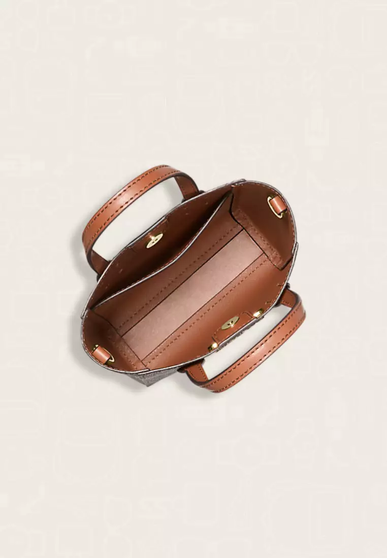 Michael Kors Vincent Extra-Small Logo Crossbody Bag With Card Case Brown