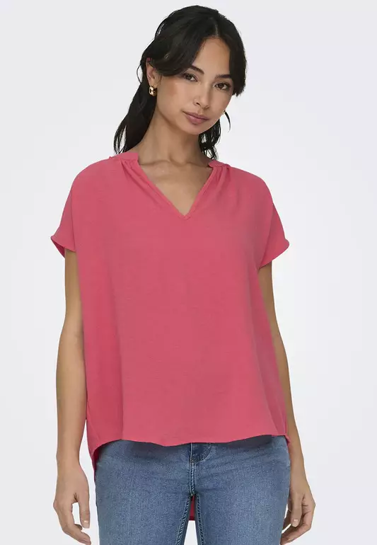 Onlpam V-Neck Top