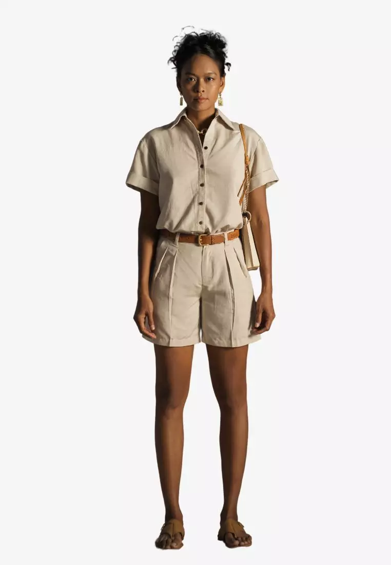 F2 - Fashion and Freedom Summer Get Away Linen Short
