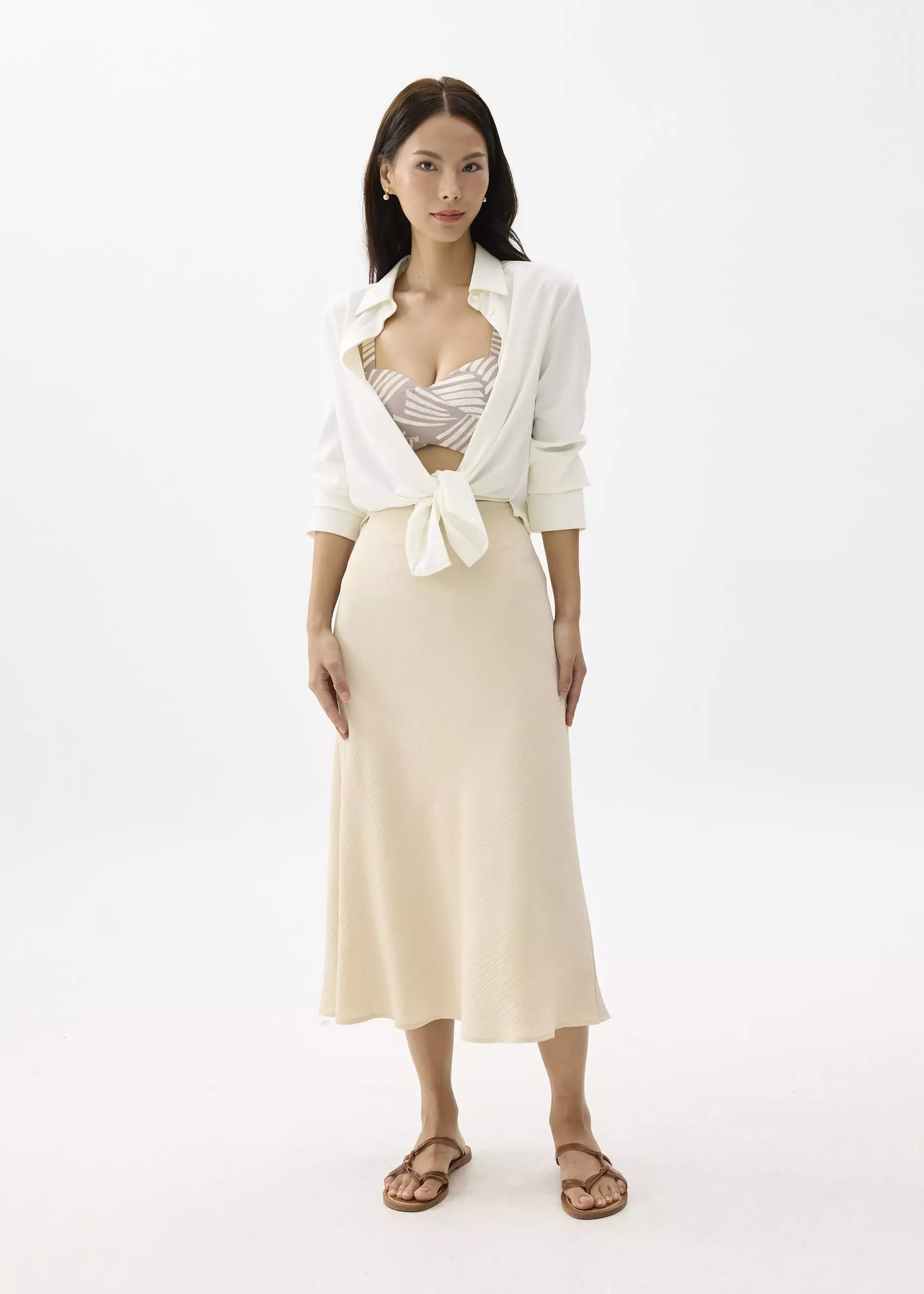 Atasan Wanita - BraFree by LB Cropped Bustier Top in Kekana