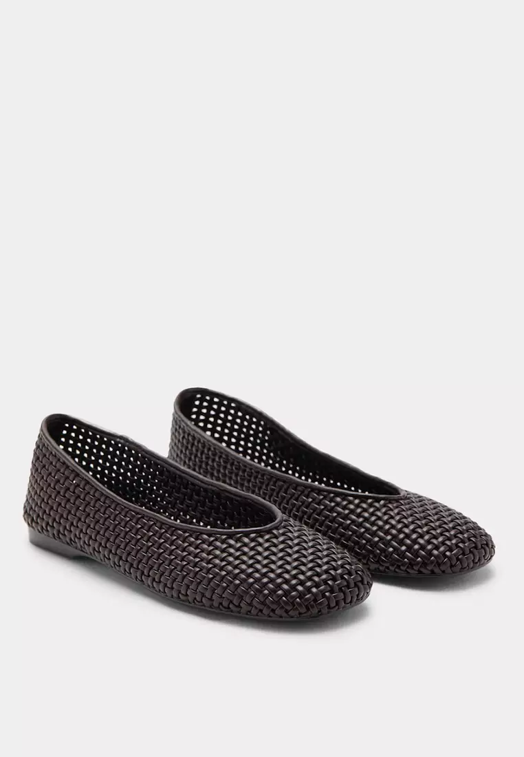Braided Ballerina Flats