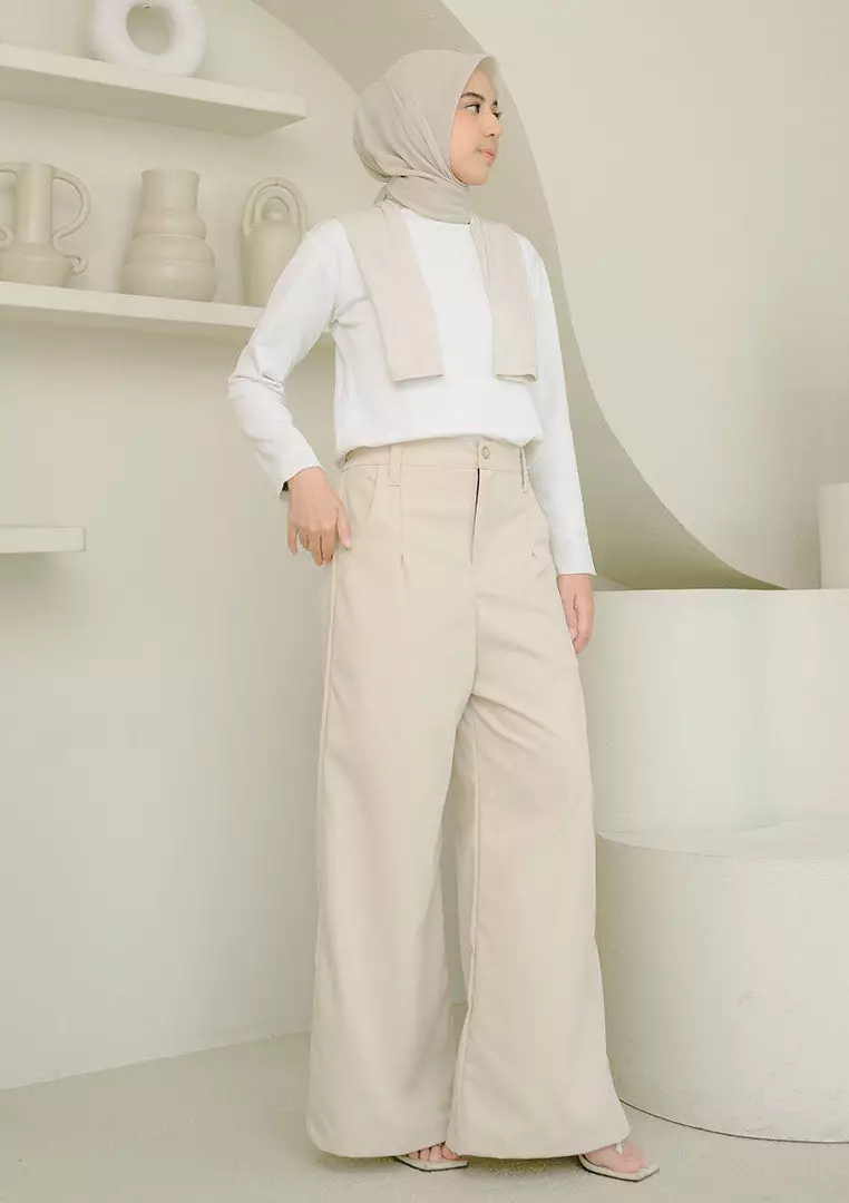 Mona Pants Cream Size S