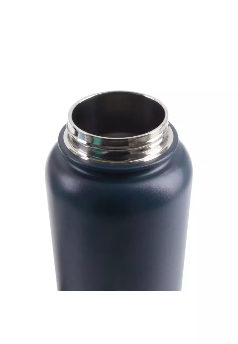 Oasis Stainless Steel Insulated Sports Water Bottle with Screw Cap 1.1L - Navy