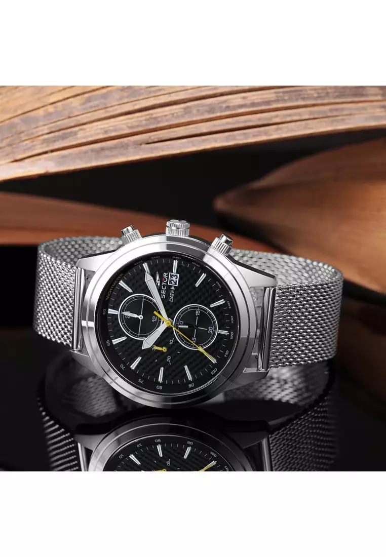 【Online Exclusive】 Sector 45mm Men's Chronograph Quartz Watch R3273740004