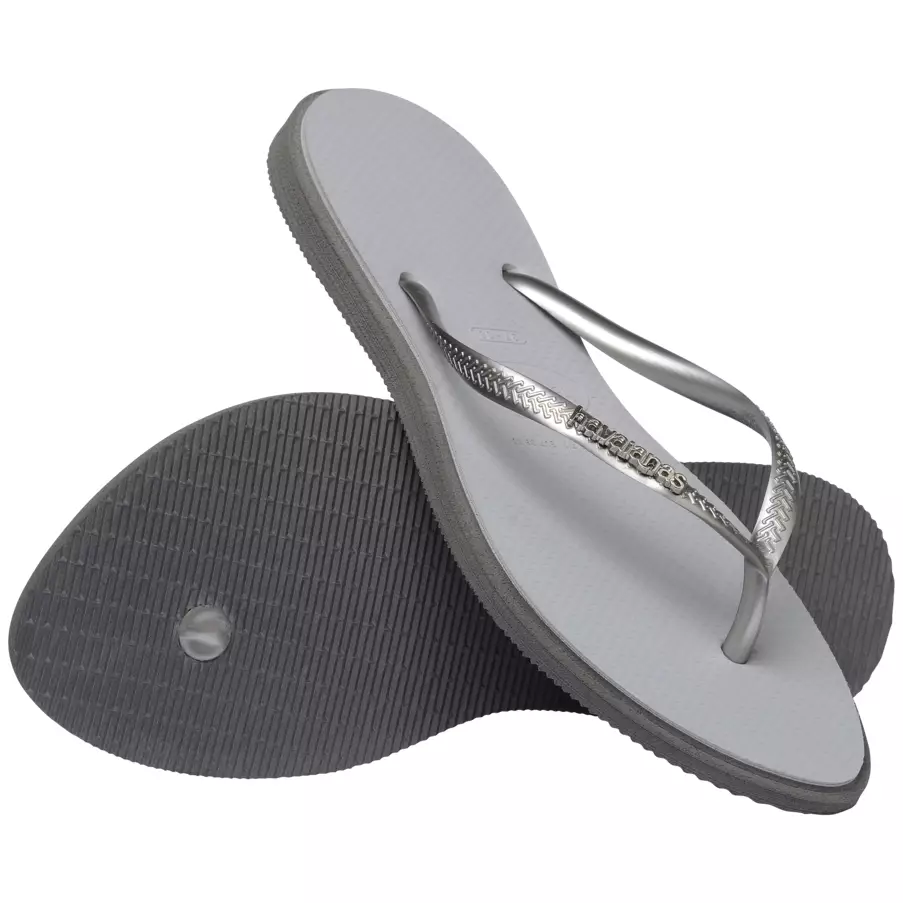 Havaianas 5178 Slim Point Steel Gray - Sandal Wanita
