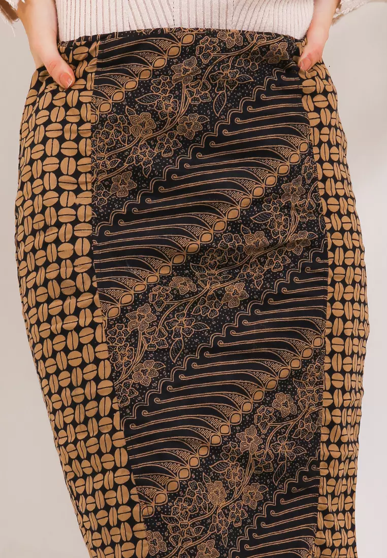 Skirt Elastic Pencil-BKK Cut&Sew+Lining
