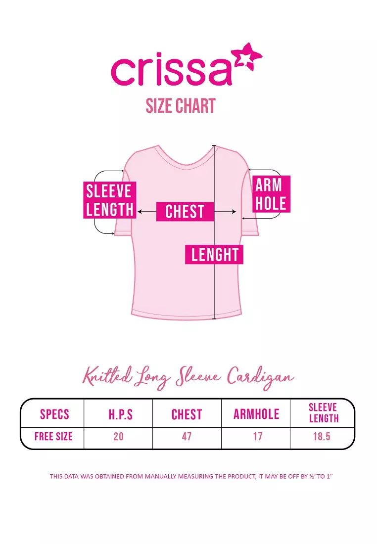 Knitted Long Sleeves Cardigan