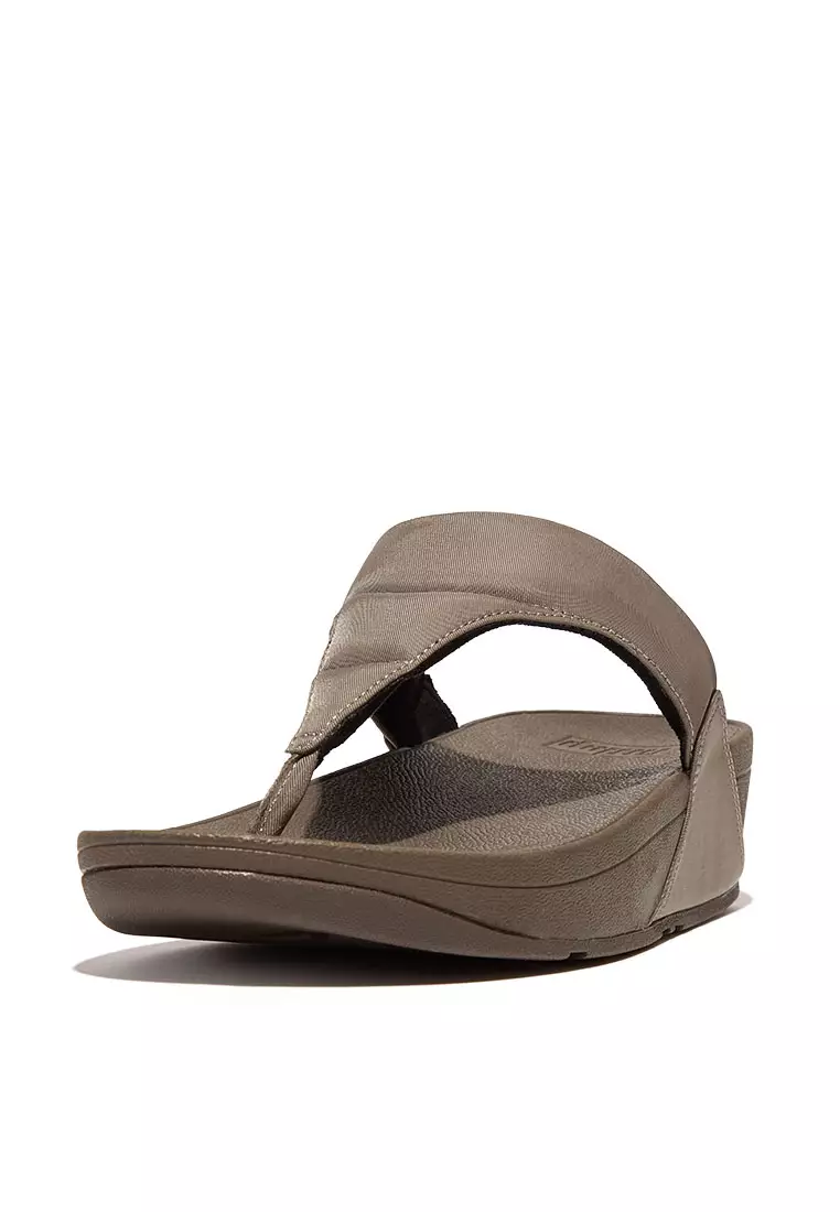 FitFlop Lulu Water-Resistant Padded Toe-Post Sandals - Cordonnerie