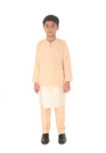Buy Amar Amran Baju Melayu Moden Teluk Belanga For Kids Online Zalora Malaysia