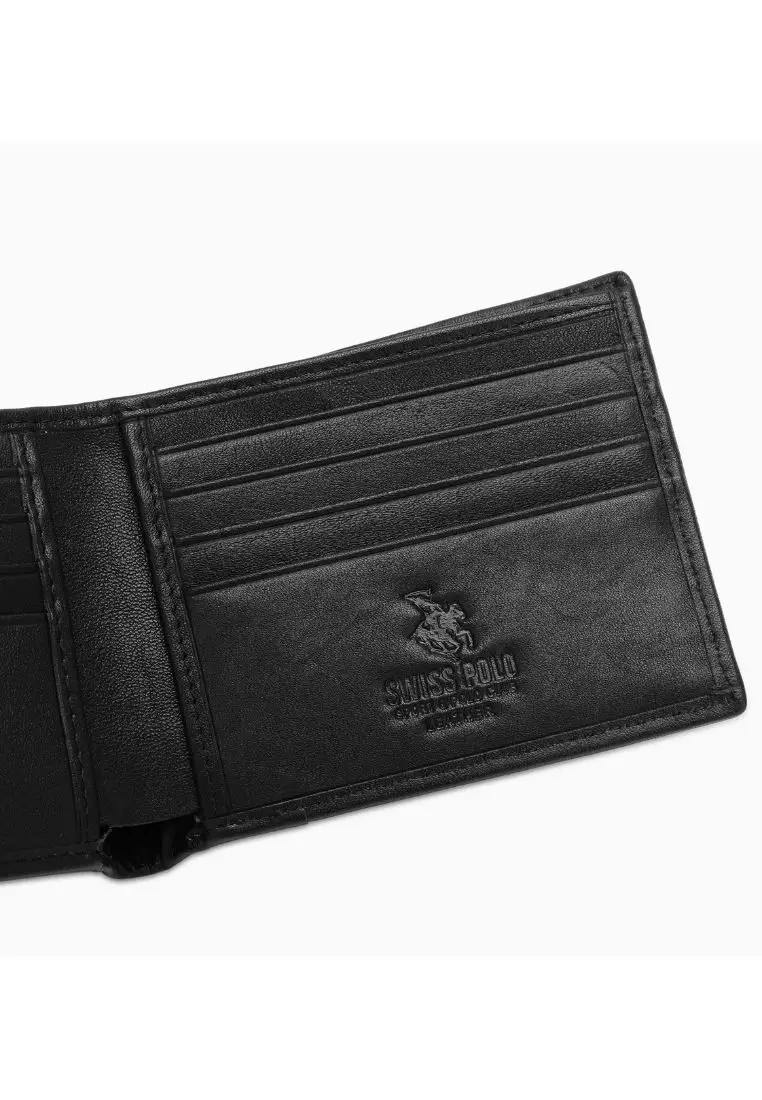 Men's RFID Blocking Bi Fold Wallet (Dompet Bi Fold Pria RFID Blocking) - Hitam