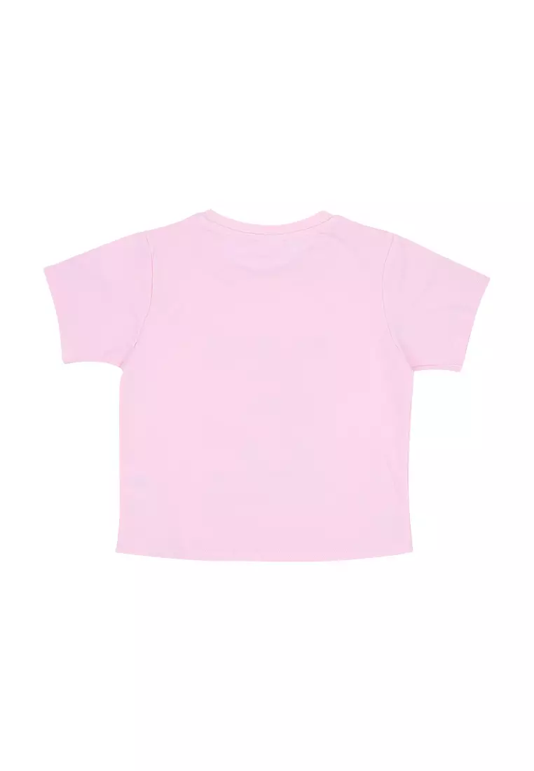 Girls Licensed Graphic Ringer T-Shirt "Livin' the Dream Life"