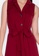 ZALORA BASICS red Sleeveless Button Down Dress C0D14AACED3094GS_3