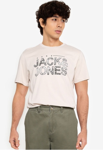 Jack & Jones white Short Sleeves Thad Tee 32732AA0540FC2GS_1