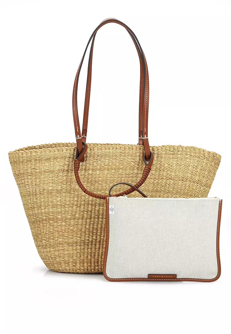 Tory Burch Ella Straw Basket Tote Bag nt 2023 Buy Tory Burch