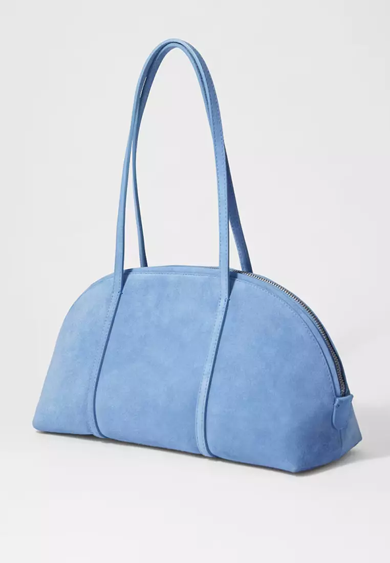 Suede Bowling Bag