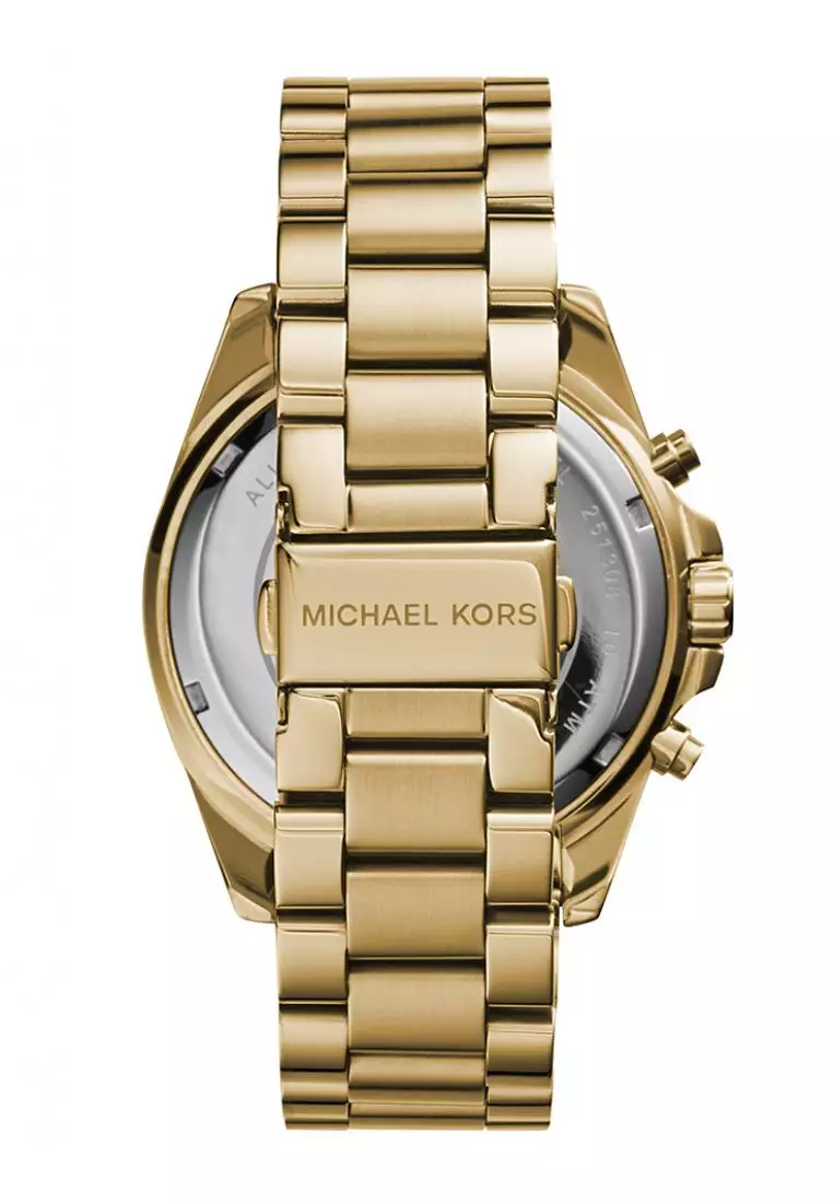 Bradshaw Gold Stainless Steel Watch MK5605