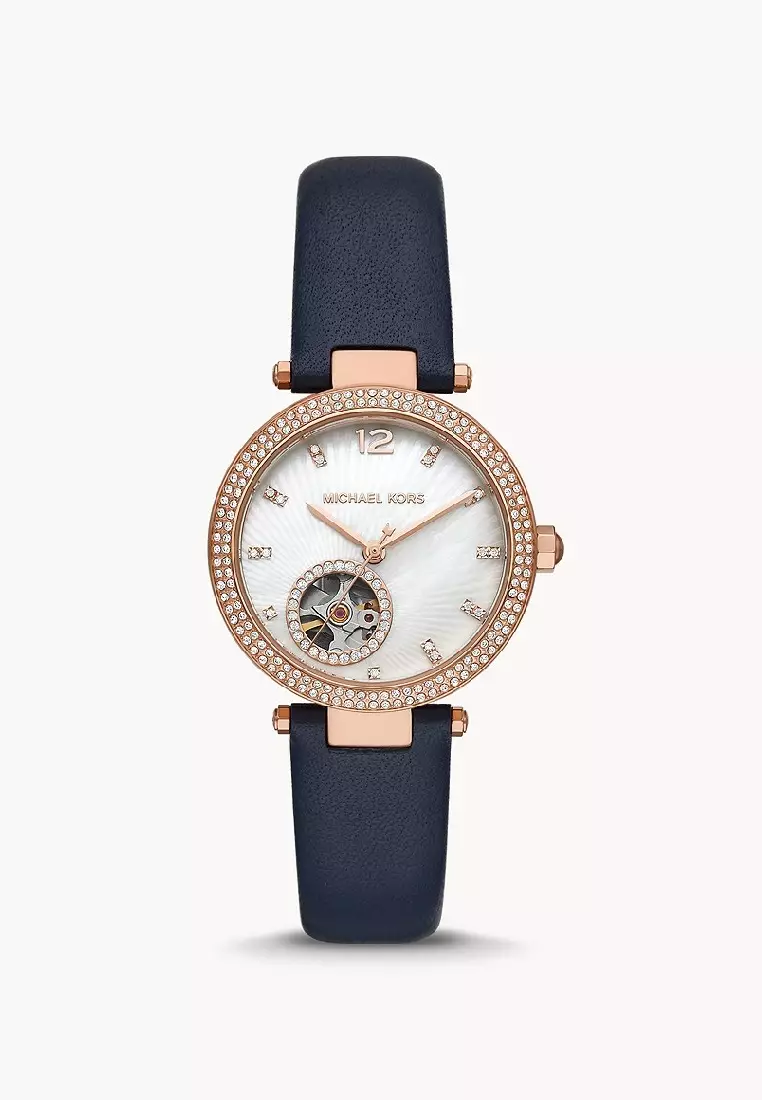 Michael kors hotsell navy blue watch