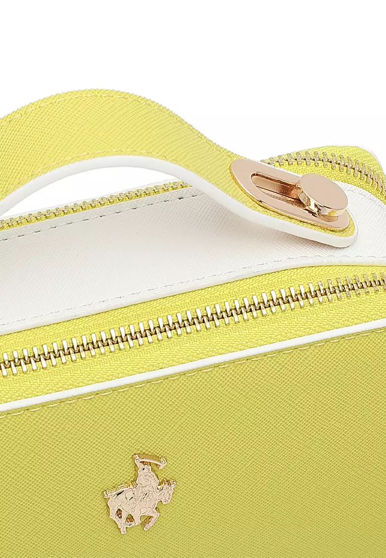 Women's Sling Bag / Crossbody Bag - Yellow