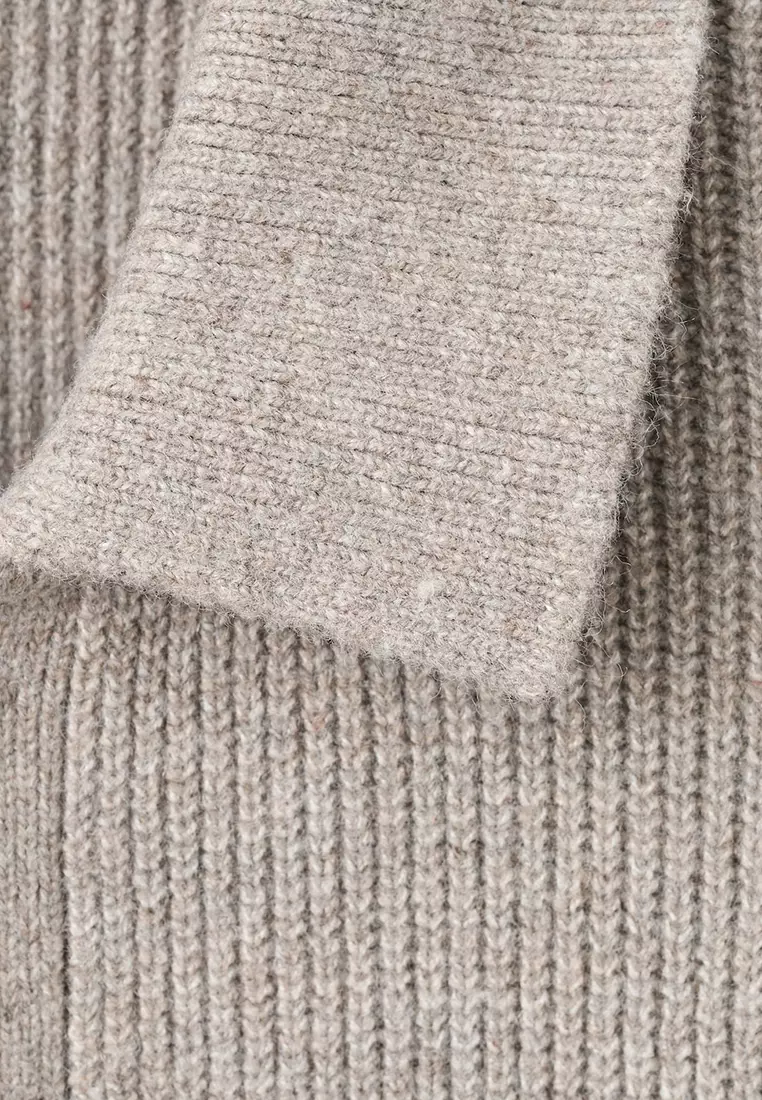 Ribbed Knit Cardigan