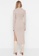 Trendyol beige Sweater Knitted Dress E6886AA45C9122GS_2