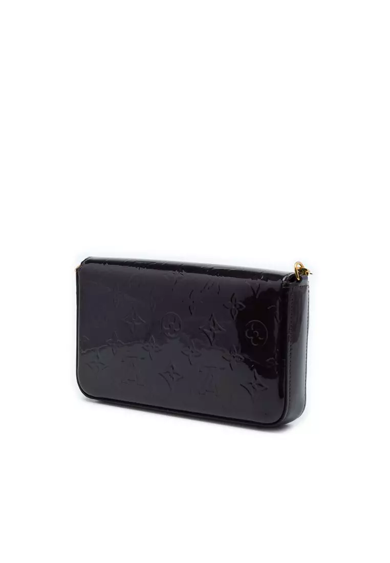 Pre-Loved Louis Vuitton Monogram Vernis Pochette Felicie