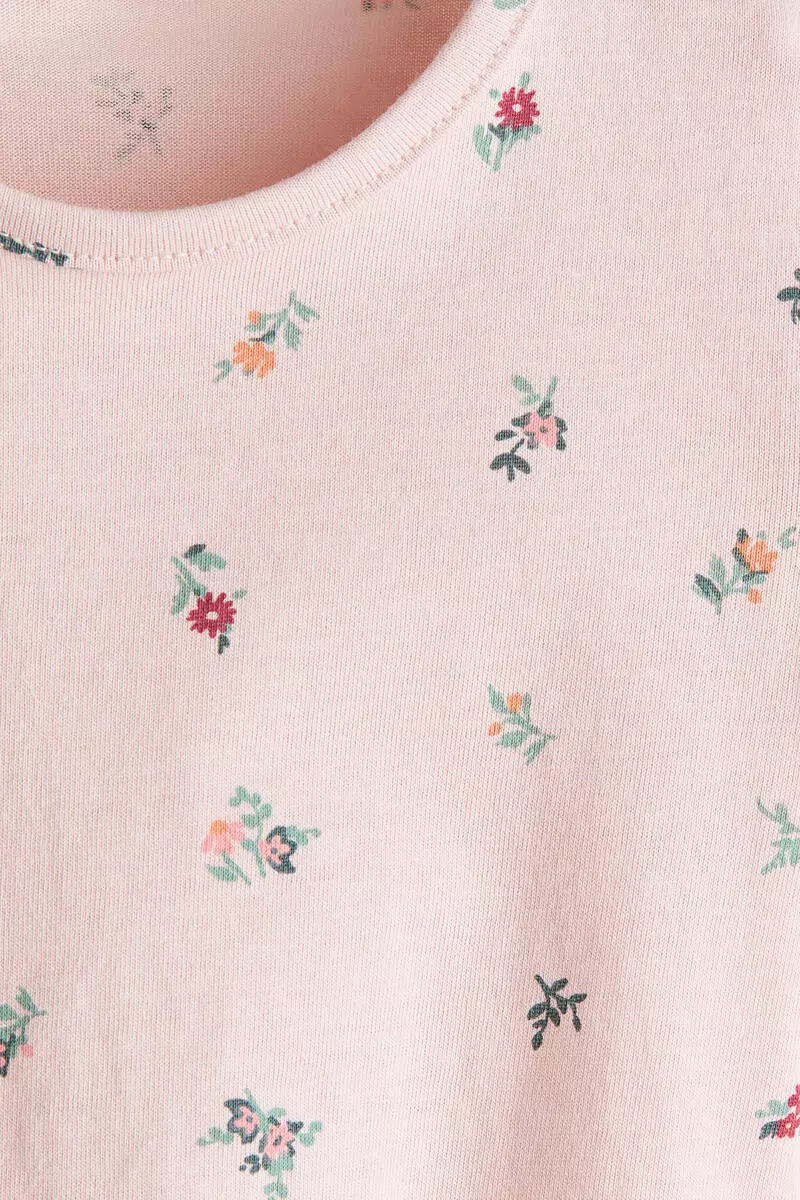 Printed cotton top